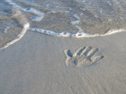Andreas Herrmann "Spur im Sand"